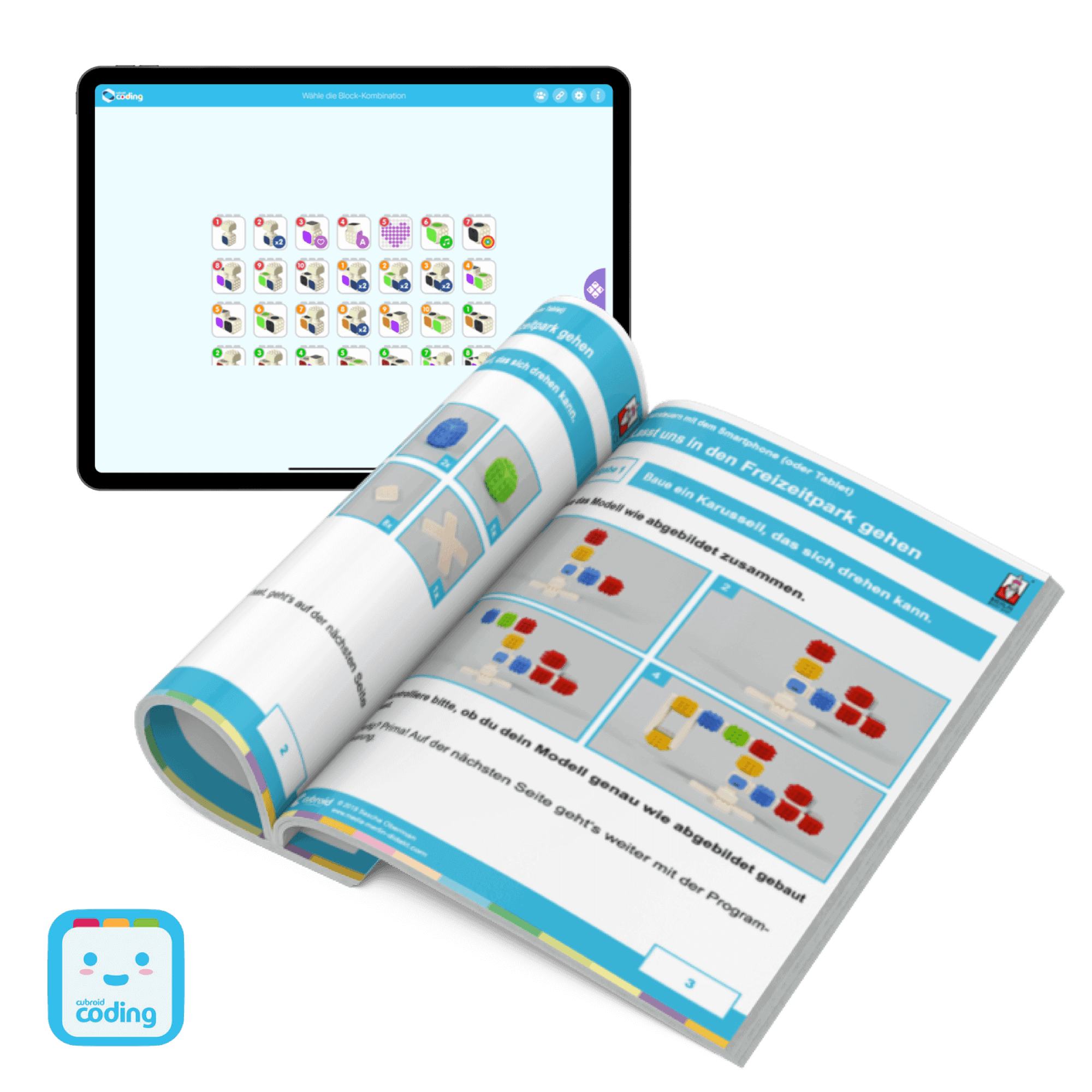 Infoseite – Cubroid Coding Blocks – Clever unterrichten